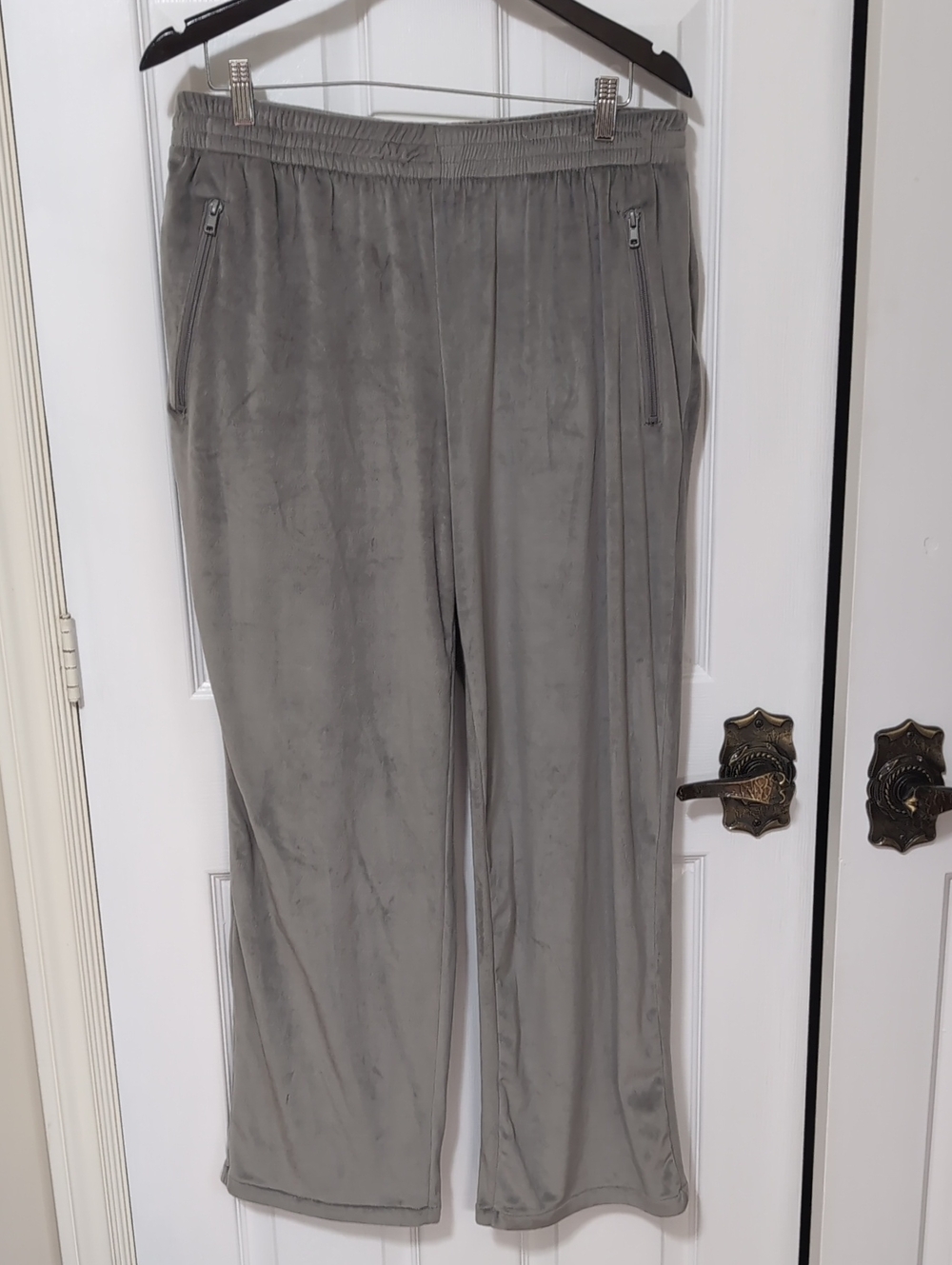 Skims Velour High Rise Jogger Size Large Grey